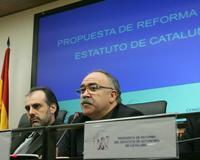 ERC entrega al PSOE un documento de mínimos para no rechazar el Estatut