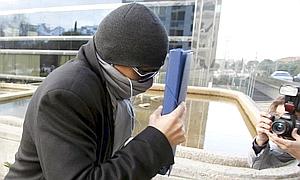 Uno de los porteros acusados de matar al joven Álvaro Ussía. / Efe
