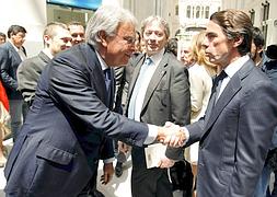 González y Aznar se reencuentran tres años después
