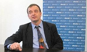 El historiador y profesor Alfred Bosch ha sido propuesto como candidato del partido  a las generales. / Directcat