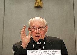 El arzobispo William Levada, prefecto de la Congregación para la Doctrina de la Fe. / Archivo