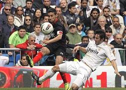 Granero, durante un partido contra el Sevilla./Juanjo Martín (Efe)