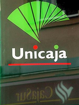 El logo de Unicaja. / Archivo