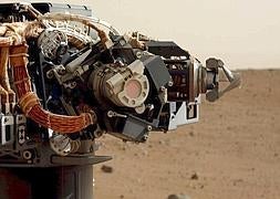 Imagen del 'Curiosity' en Marte. / Reuters