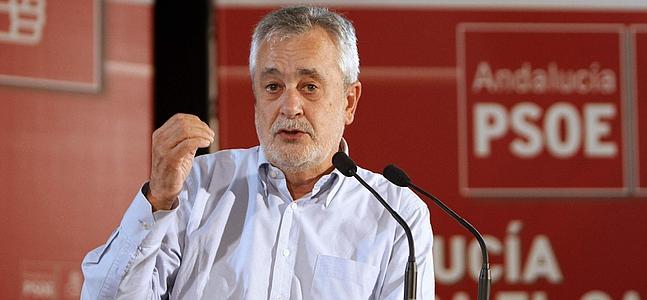 El secretario general del PSOE de Andalucía, José Antonio Griñán. / Ricardo García (Efe)