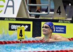 Belmonte ya es figura de la piscina mundial. / Afp