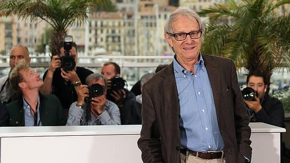 Ken Loach, en su visita a Cannes.