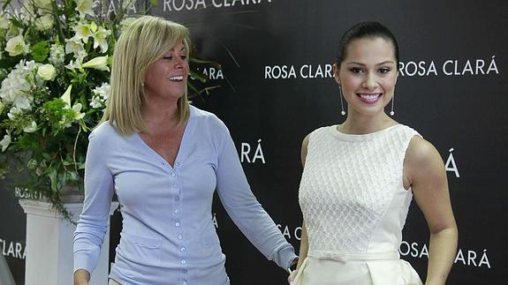 Rosa Clará, junto a Gabriella Lenzi. 