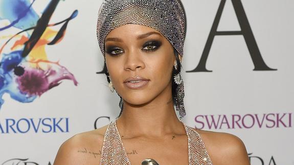 Rihanna, la estrella de la gala. 