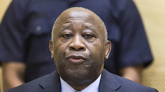 El expresidente de Costa de Marfil Laurent Gbagbo. 