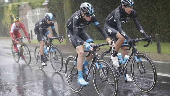 Froome, durante una etapa. 