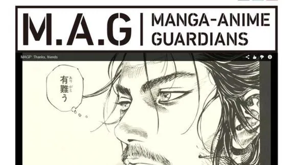 Web del proyecto Manga-Anime Guardians.