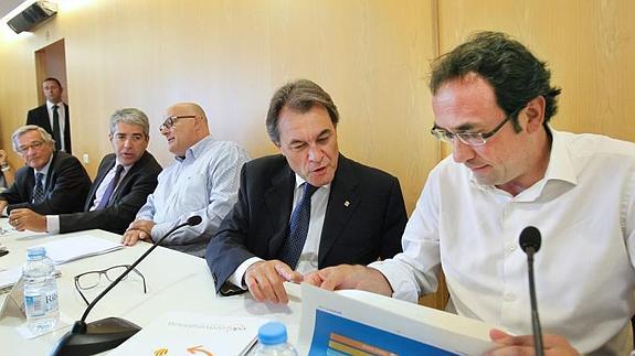 El presidente de la Generalitat, Artur Mas 