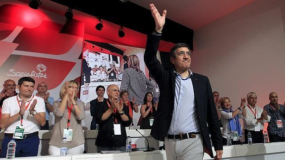 Patxi López en el Congreso extraordinario del PSE-EE.