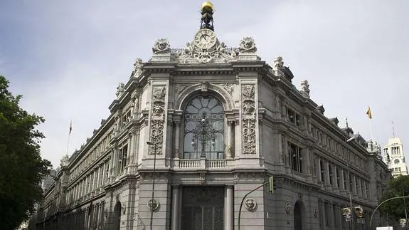 Sede del Banco de España, en Madrid. 