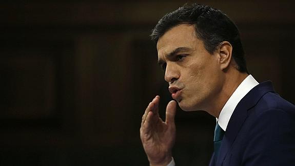 El secretario general del PSOE, Pedro Sánchez 