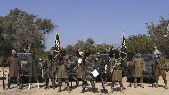 Miembros de Boko Haram. 