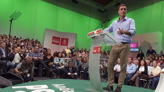 Pedro Sánchez, ayer.