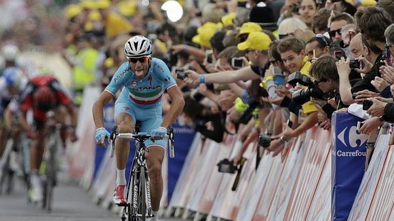 Vincenzo Nibali, en el Tour de 2014. 