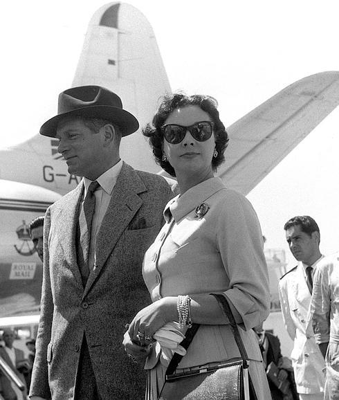 Laurence Olivier y Vivien Leigh. 