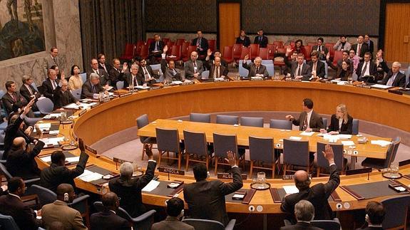 Reunión del Consejo de Seguridad de la ONU.