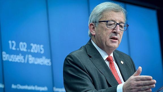 El presidente de la Comisión Europea, Jean-Claude Juncker 