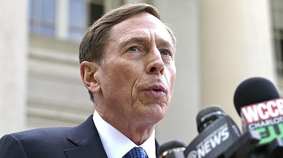 El exdirector de la CIA David Petraeus.