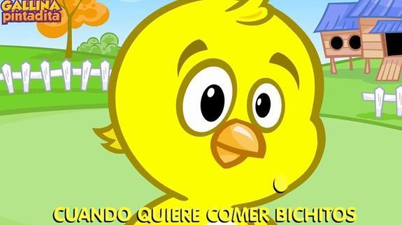'Pollito amarillo', el vídeo más visto en España  en YouTube en sus diez años de historia.