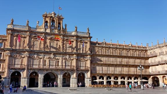 Plaza Mayor de Salamanca.