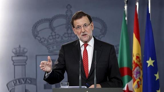 El presidente del Gobierno, Mariano Rajoy. 