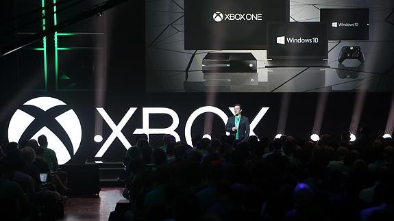 Phil Spencer, durante la conferencia.