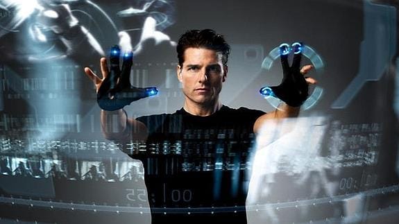 Escena de 'Minority Report'