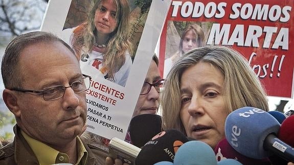 Los padres de Marta del Castillo.