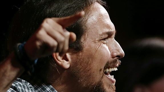 El secretario general de Podemos, Pablo Iglesias.