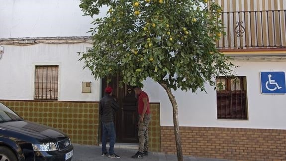 Vivienda donde se ha producido el crimen. 