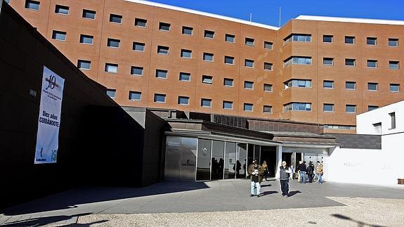 Exterior del Hospital de Ciudad Real.