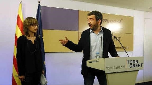 Francesc Sánchez (d.), coordinador de régimen interno de CDC. 