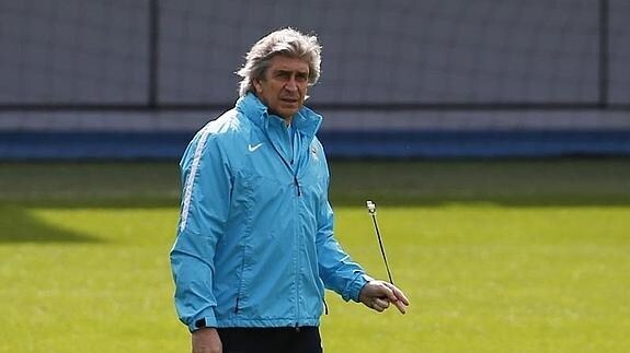 Manuel Pellegrini, entrenador del Manchester City. 