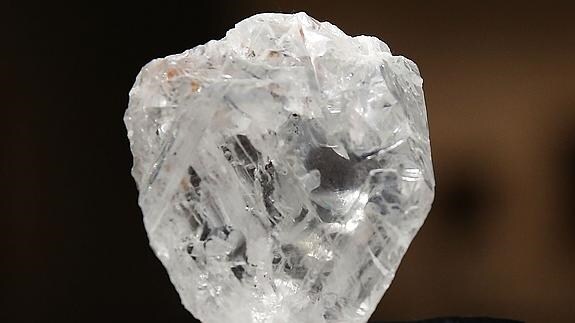 El diamante en bruto más grande del mundo.