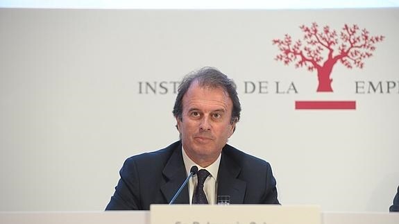 El presidente del IEF, Ignacio Osborne.