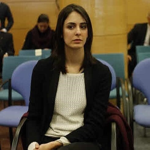 La portavoz del Ayuntamiento de Madrid Rita Maestre, durante el juicio. 