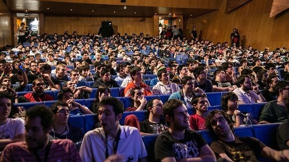 Asistentes a una de las ponencias del Fun & Serious Game Festival.