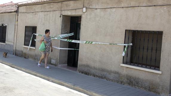 Fachada de la vivienda donde sucedieron los hechos.