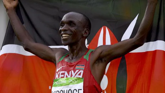 Eliud Kipchoge.