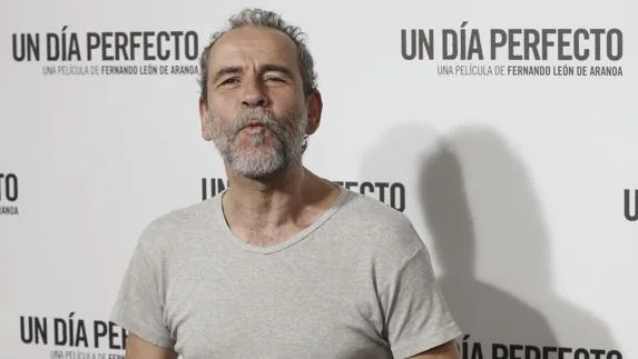 Willy Toledo durante el estreno de 'Un día perfecto'. 