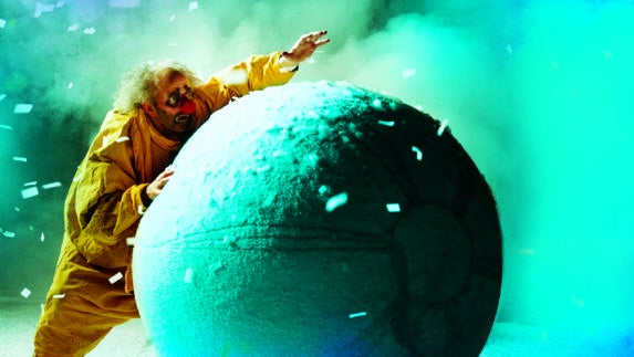 La tristeza cósmica de Slava Polunin, un payaso genial