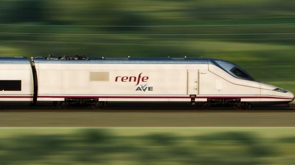 Tren AVE de Renfe. 