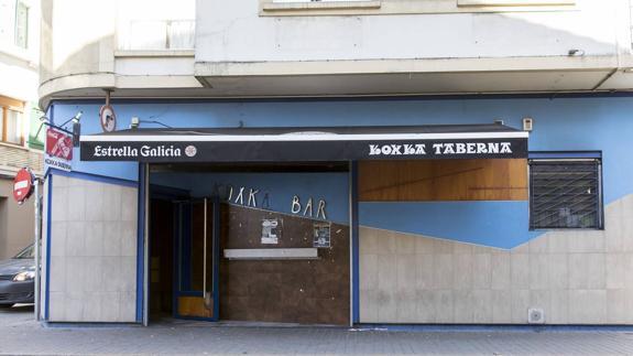 Exterior del bar donde se produjo la agresión a los dos guardias civiles.