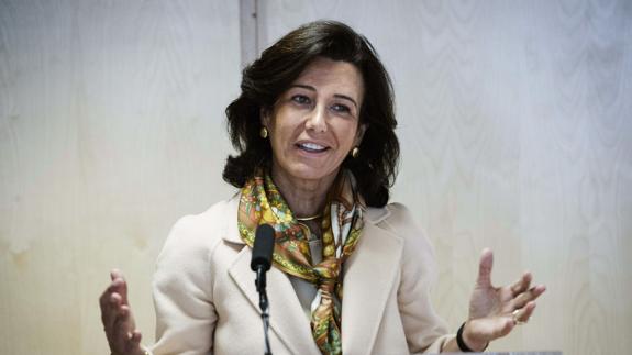 Ana Patricia Botín, presidenta de Banco Santander.