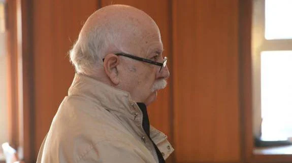 Pedro A.D. en el juicio. 